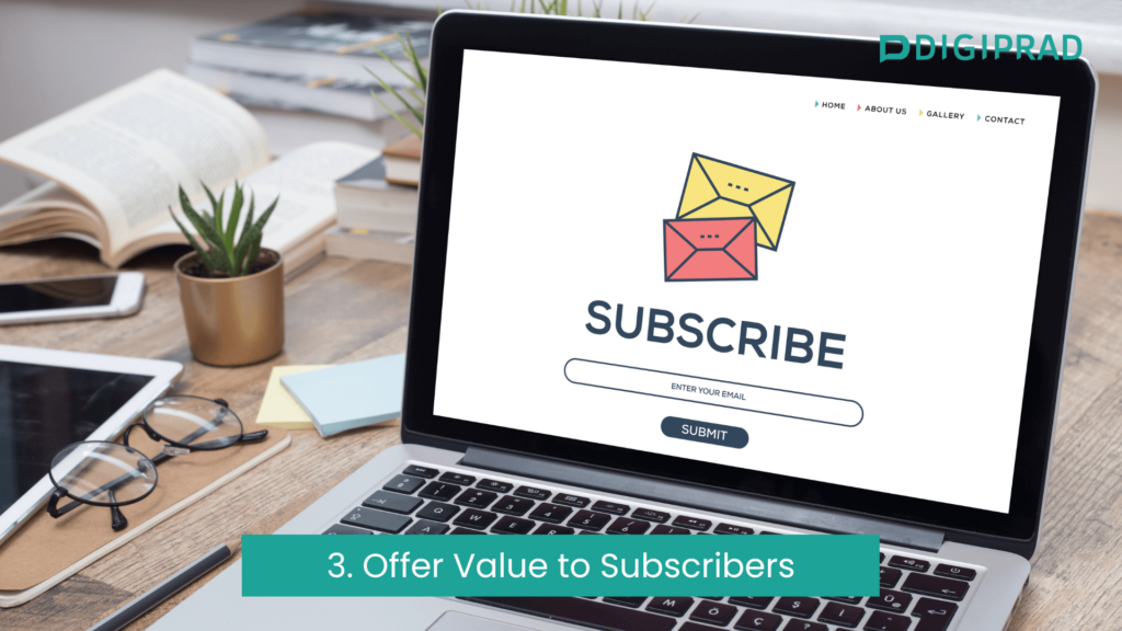 Email Marketing Tips You Need Today - Offer Value to Subscribers